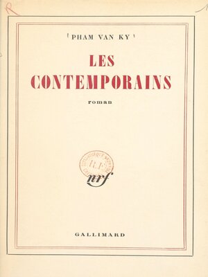 cover image of Les contemporains